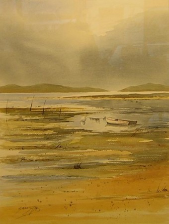 Petit port au bord du golfe
