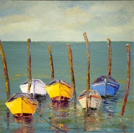 Le port de Gwin Zegal-Plouha - 60x60