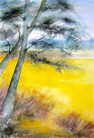Eté dans les blés 76x56