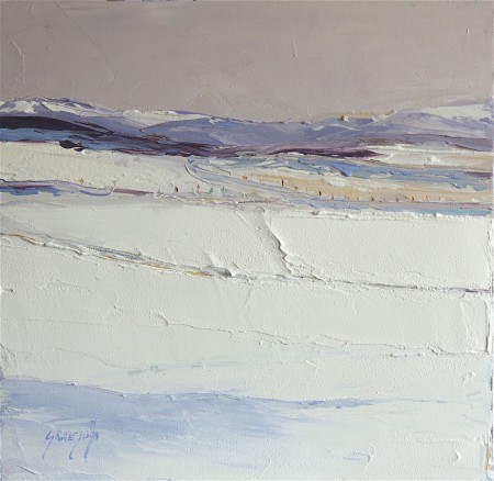 Hiver en Lorraine II - 30x30 
