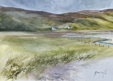 Campagne autour de Sligachan, Skye